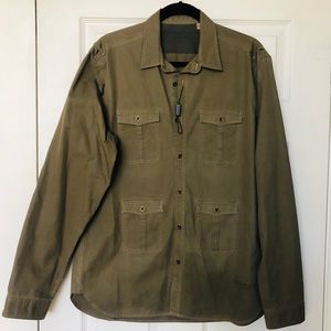 NWT - BURBERRY BRIT UTILITARIAN BUTTON DOWN SHIRT